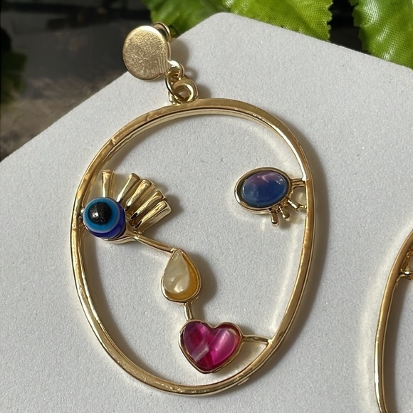 Fashion Nova Face Your Fears Abstract Earrings - Picture 10 of 14